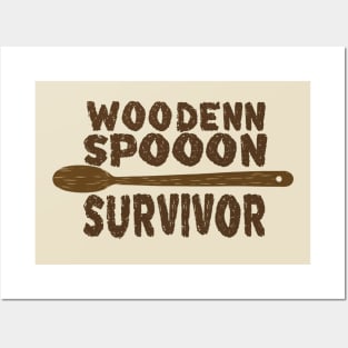 wooden spoon survivor Posters and Art